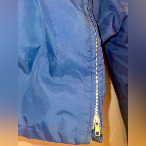 Vintage Sears Snowmobile retro Leisure Suit Large Snow Suit Ski 70’s 80’s Blue - Picture 6 of 9